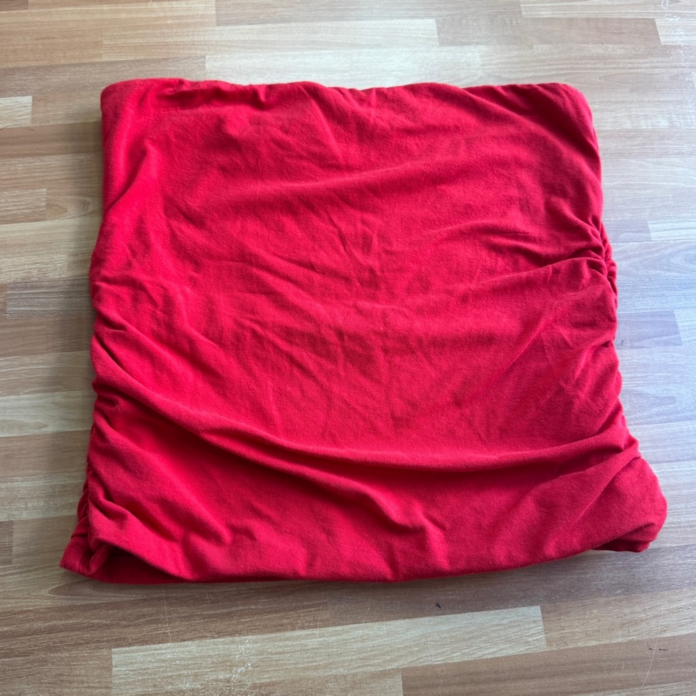 Abercrombie and Fitch red sleeveless halter top size large - Picture 10 of 10